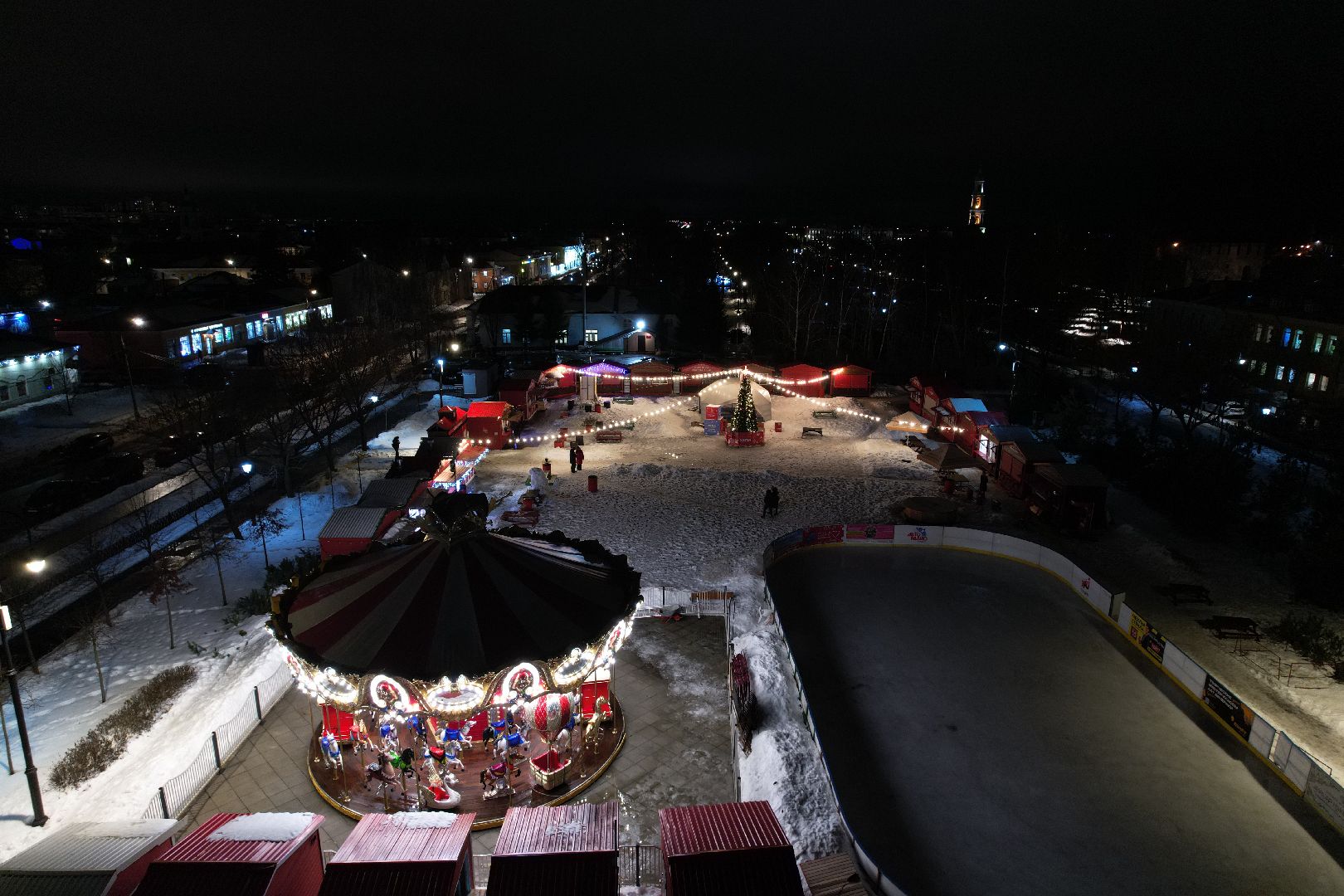 видео с коптера,