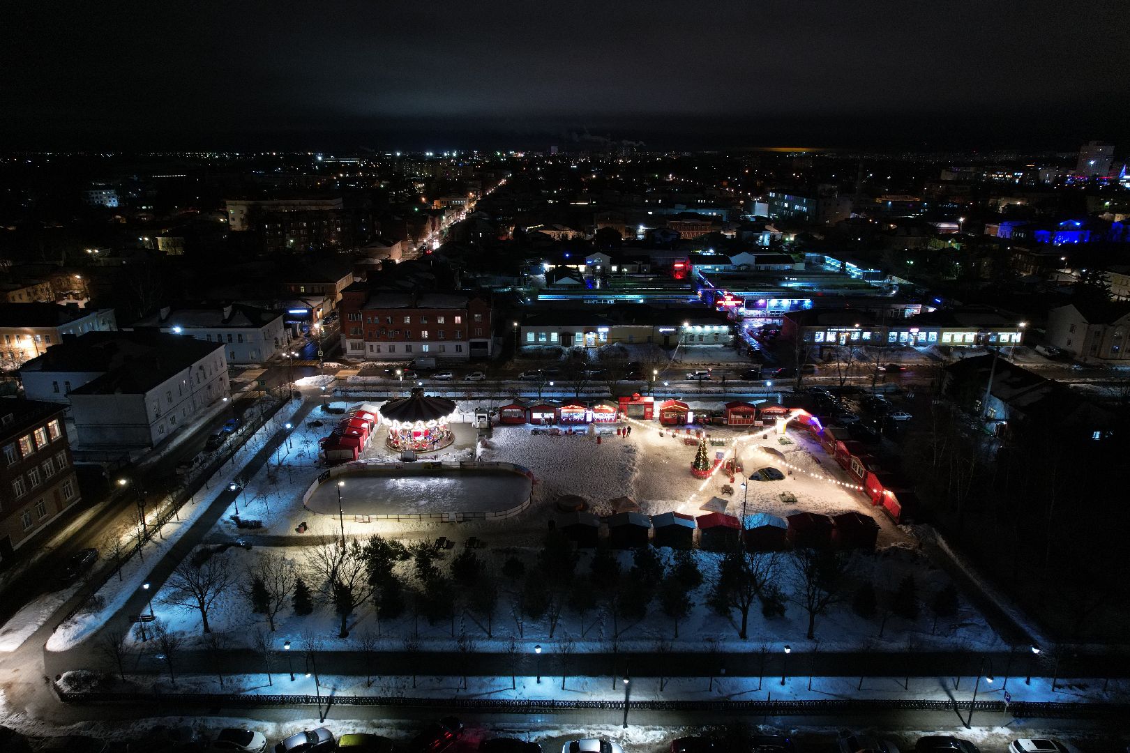 видео с коптера,