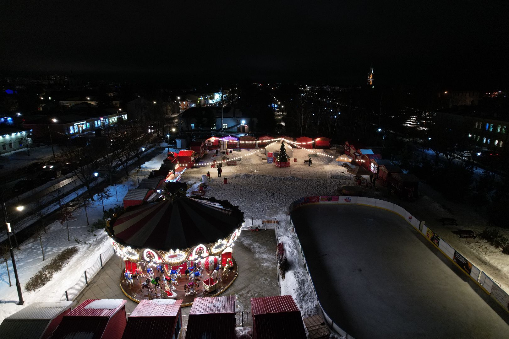 видео с коптера,