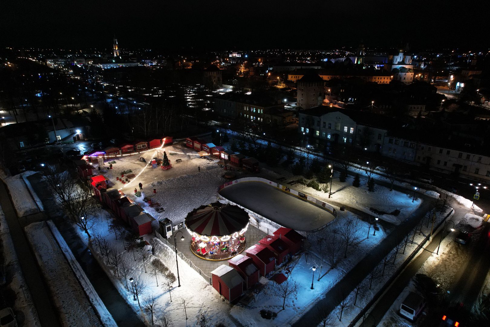 видео с коптера,