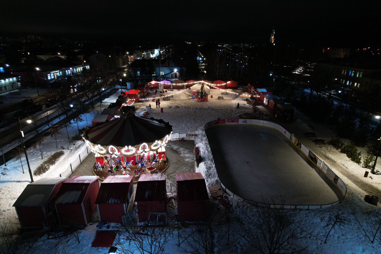 видео с коптера,