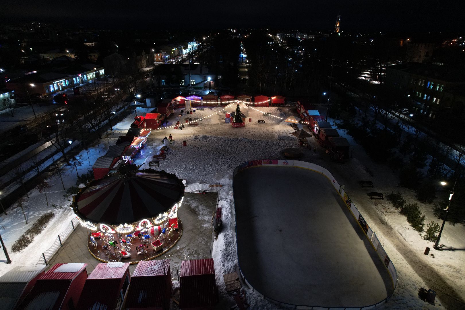 видео с коптера,