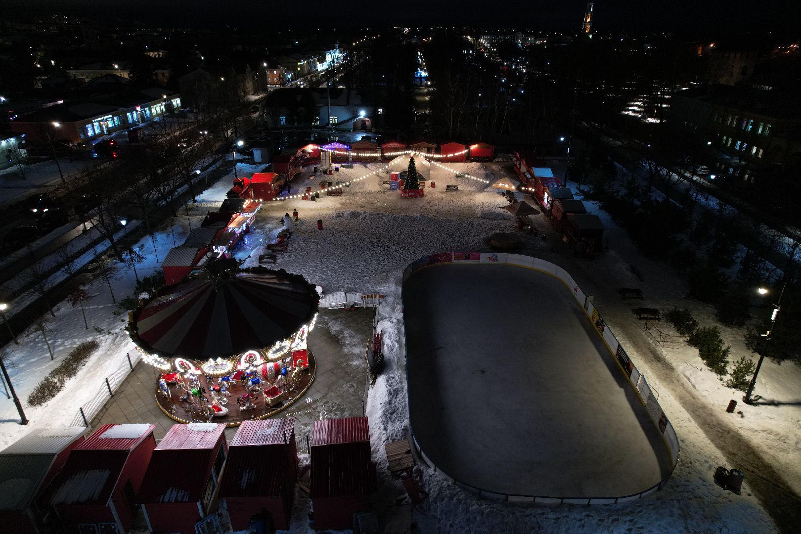 видео с коптера,