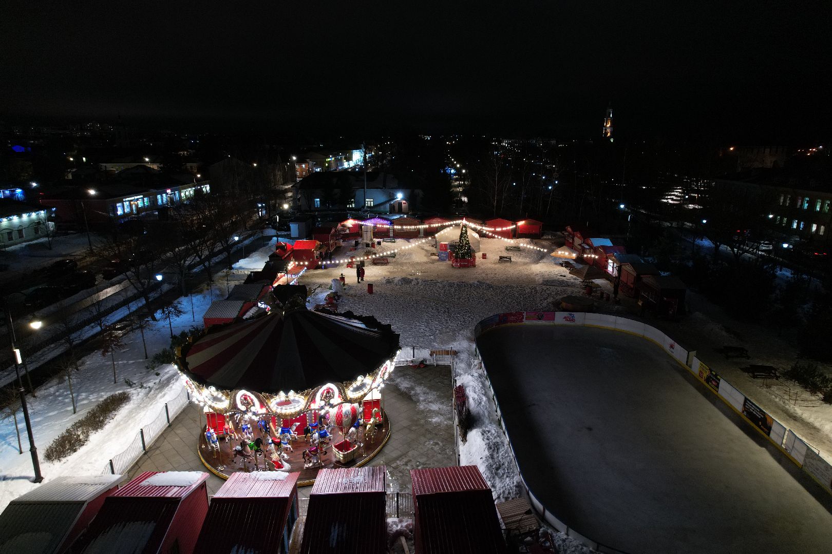 видео с коптера,