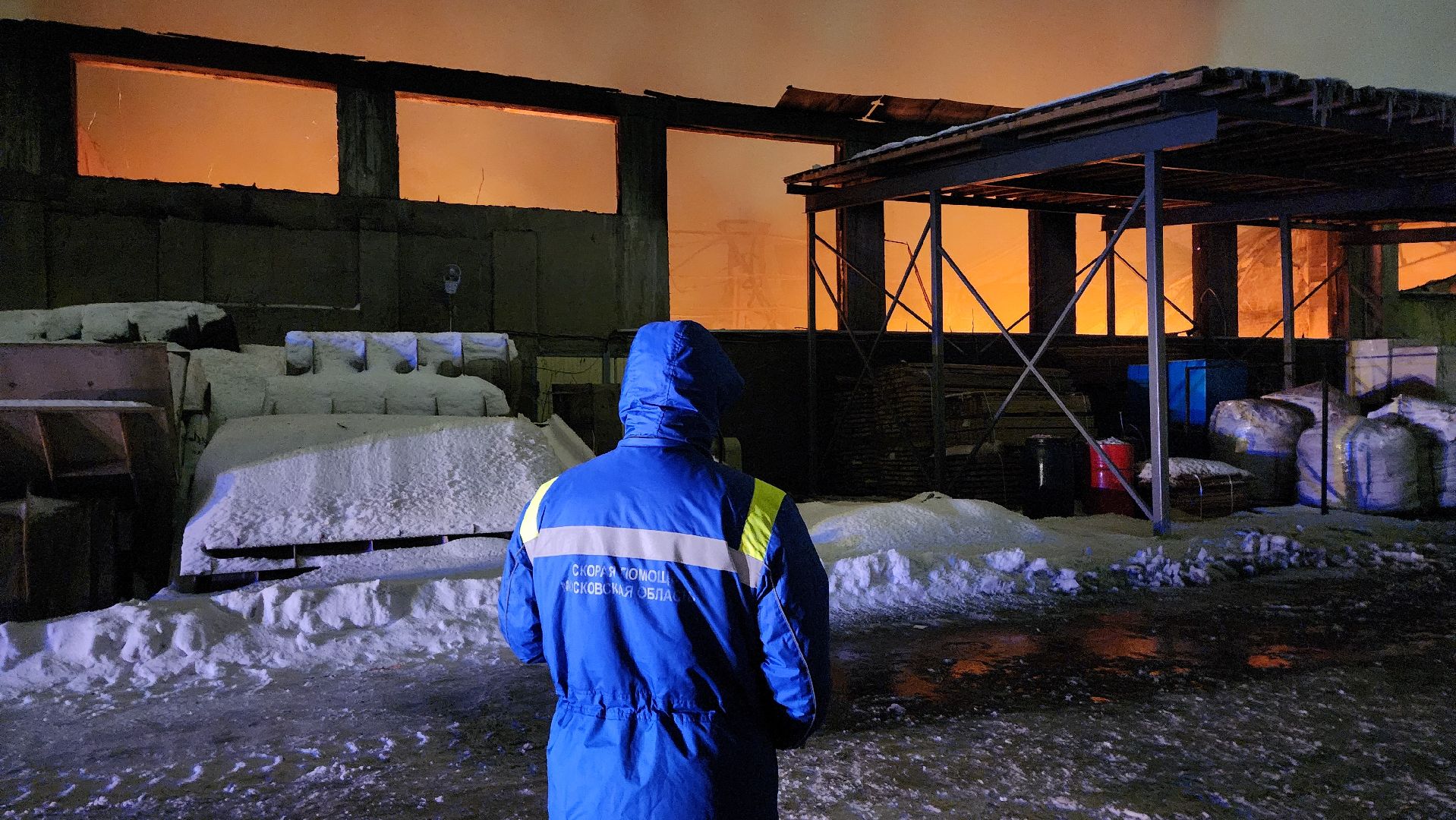 Подмосковье, Городской округ Пушкинский, Ивантеевка, ЧП, Пожар, МЧС,