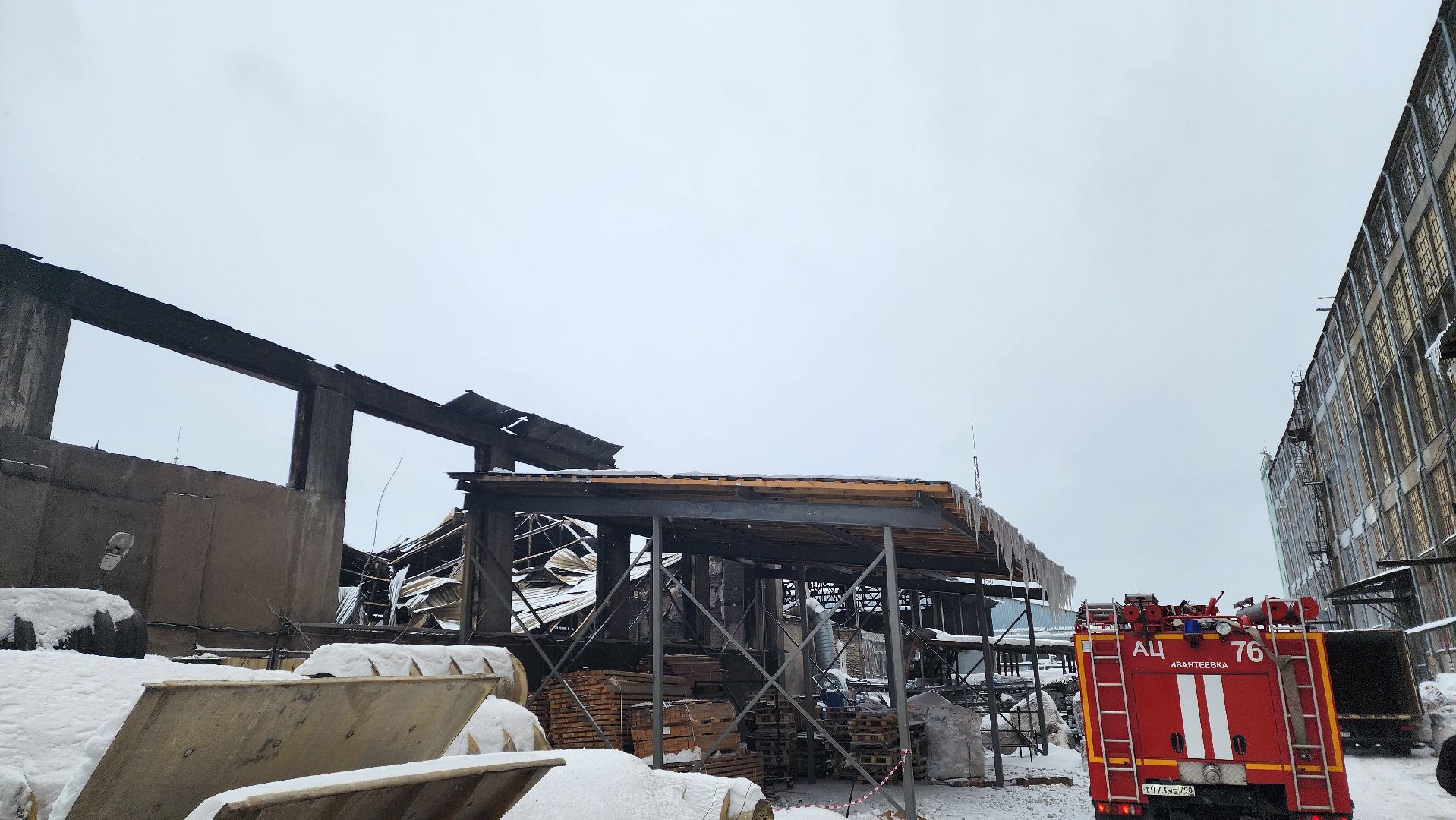 Подмосковье, Городской округ Пушкинский, Ивантеевка, ЧП, Пожар, МЧС,