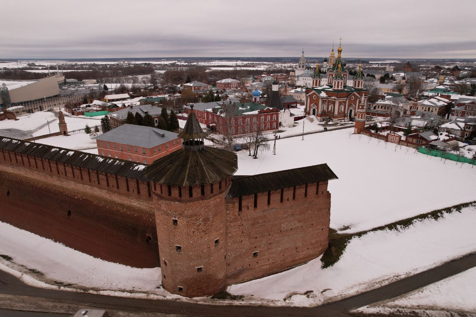 видео с коптера,