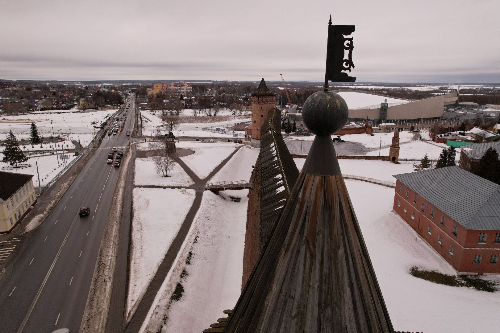 видео с коптера,