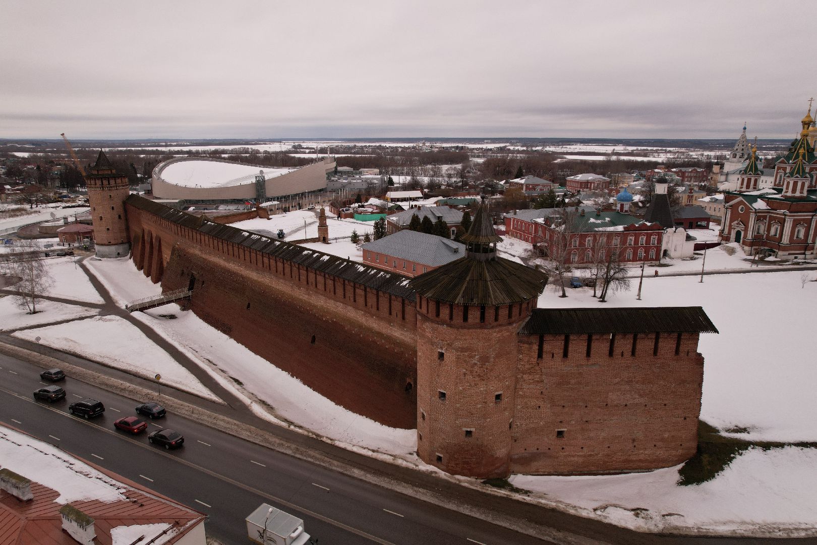 видео с коптера,