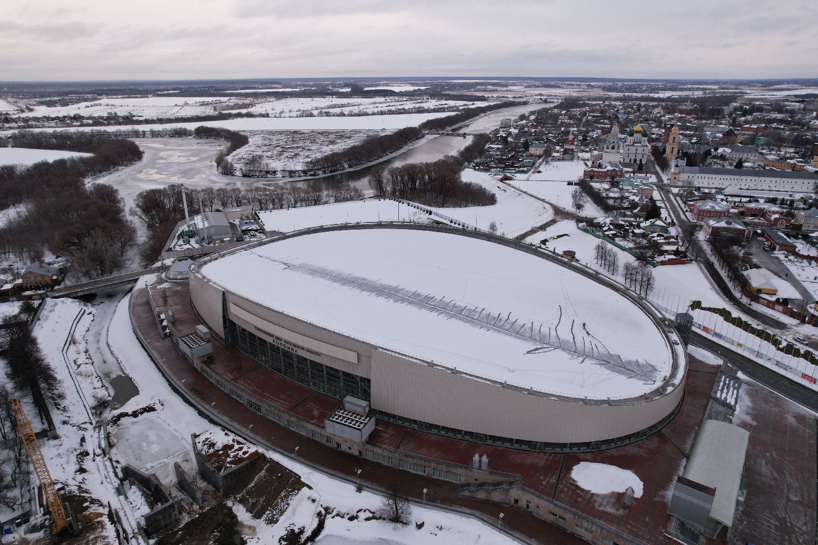 видео с коптера,