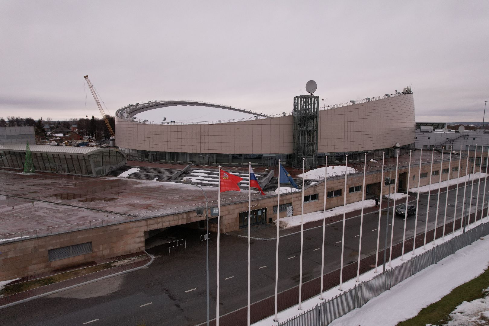 видео с коптера,