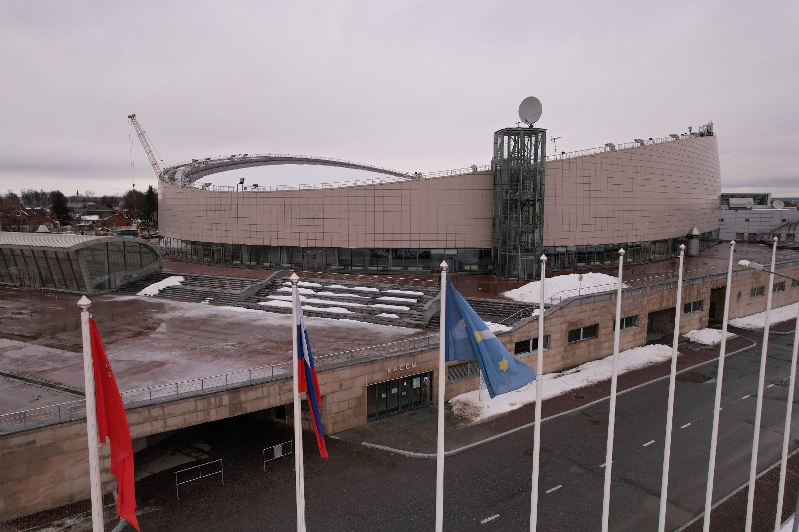 видео с коптера,