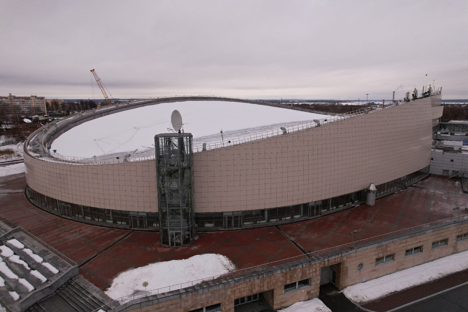 видео с коптера,