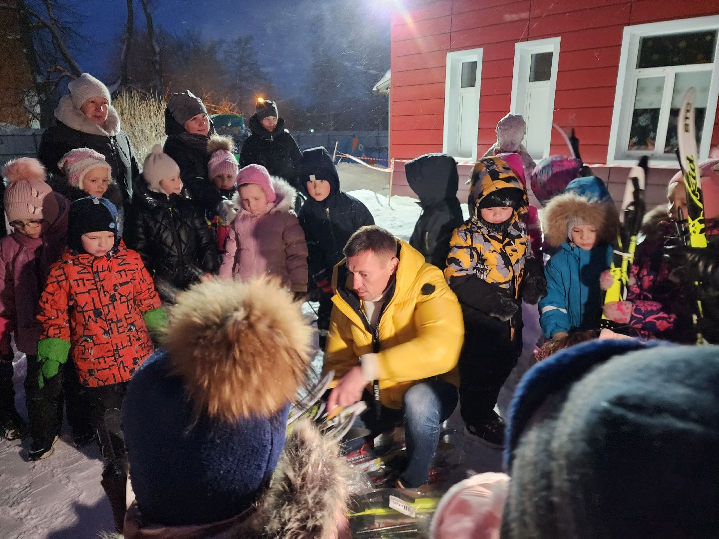 красноармейск, г.о. пушкинский, александр легков, лыжи, дети,