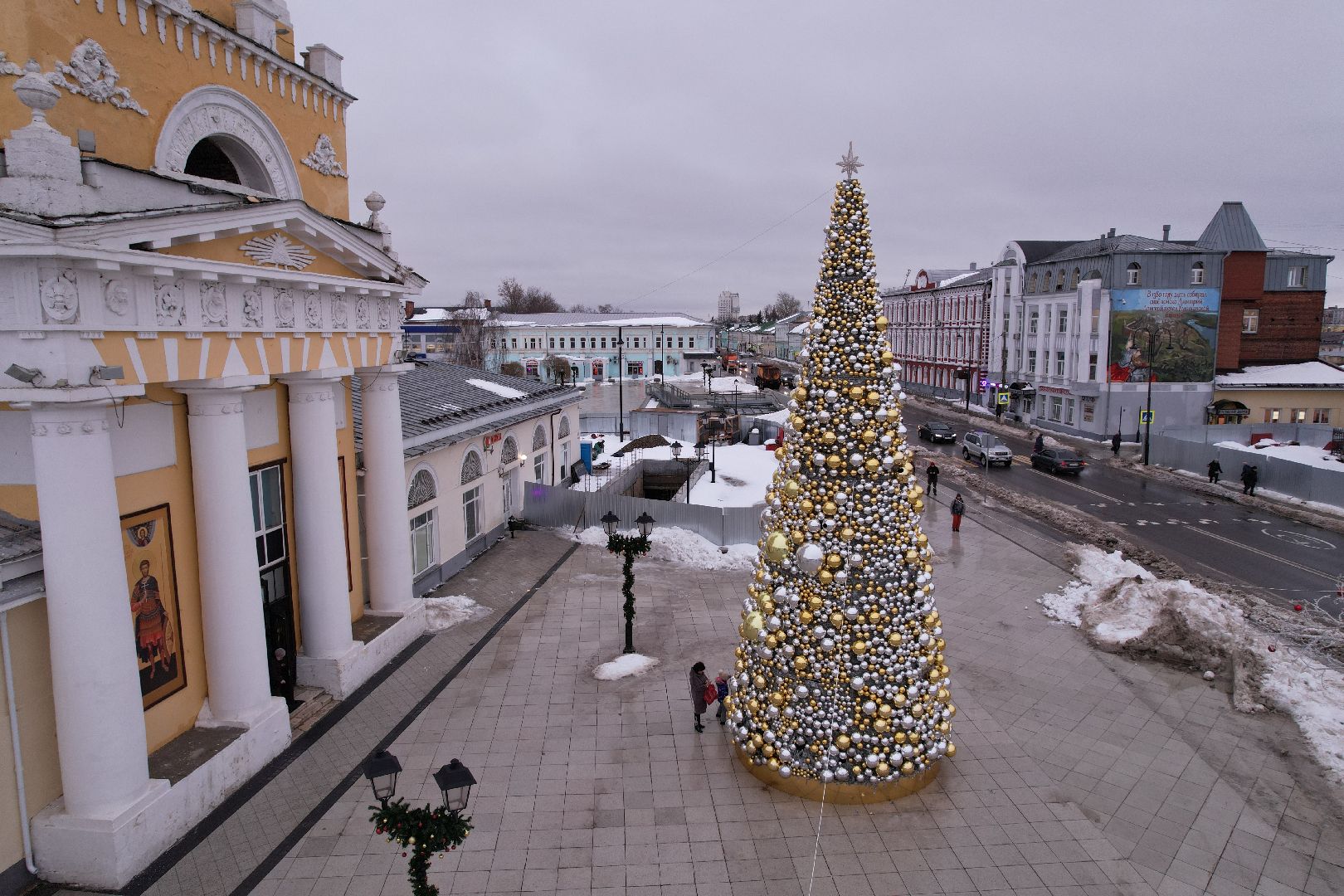 видео с коптера,