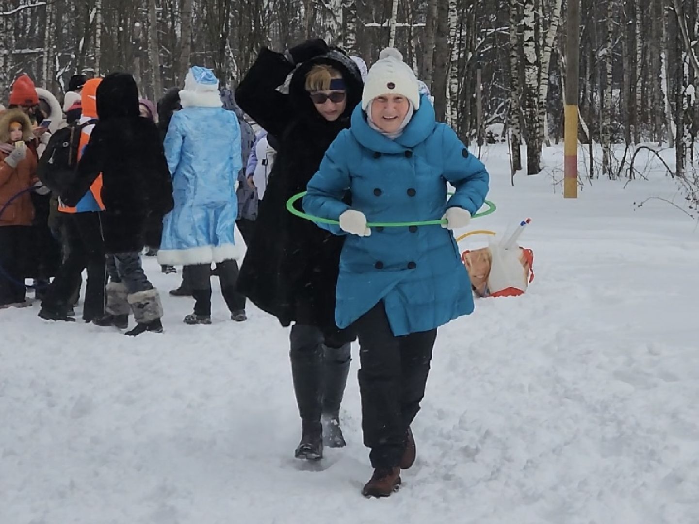 химки, спорт, инвалиды, благо, новый год, дед мороз, эстафеты,