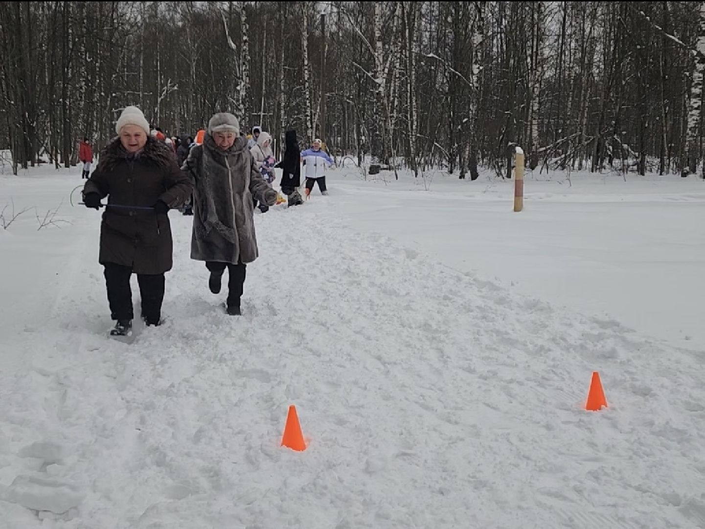 химки, спорт, инвалиды, благо, новый год, дед мороз, эстафеты,