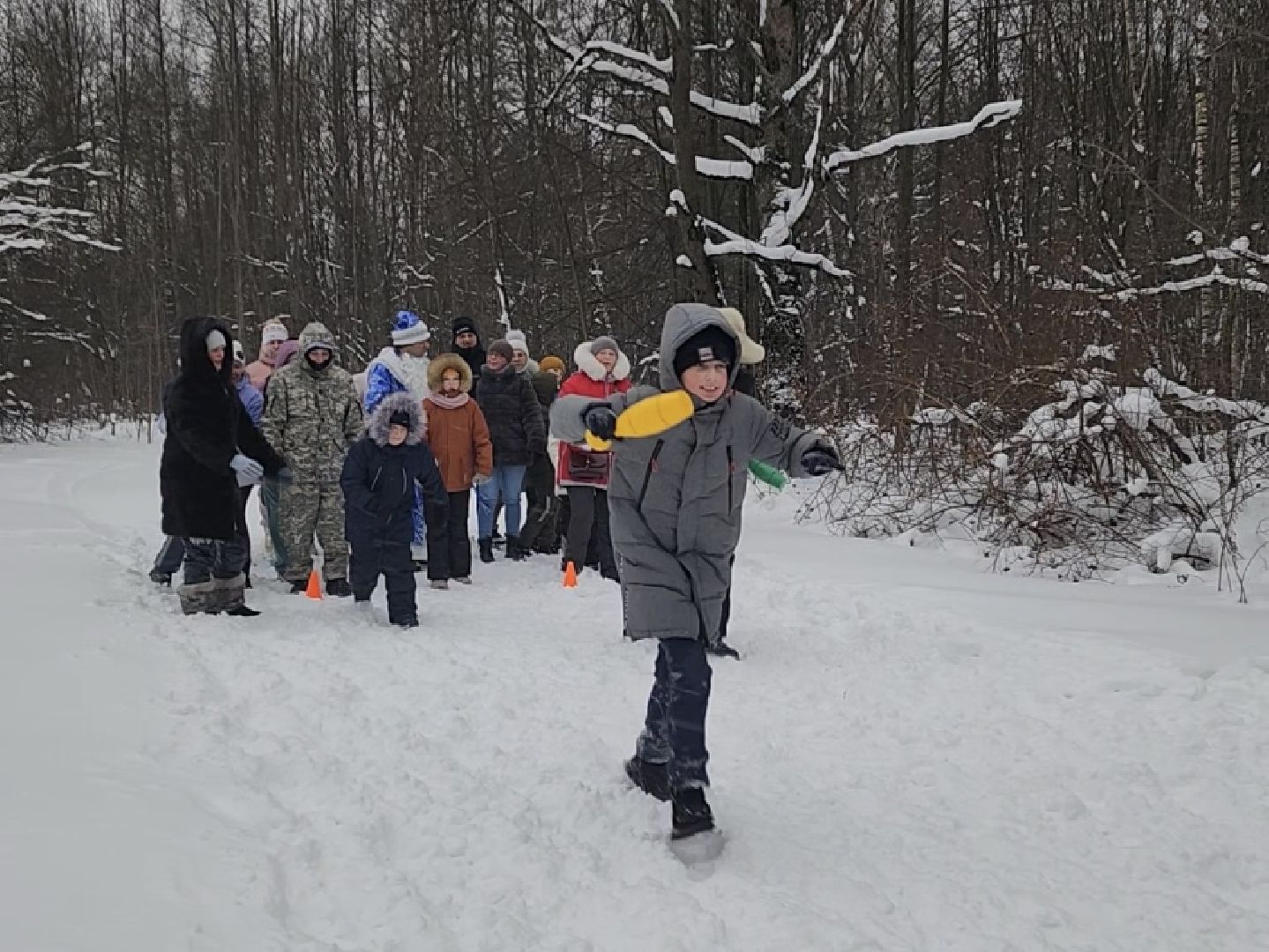 химки, спорт, инвалиды, благо, новый год, дед мороз, эстафеты,