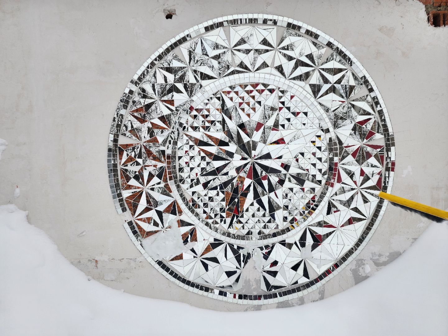 Серпухов, Подмосковье, зеркальная мозаика, мастер, уникальные панно, Парк Жемчужина,