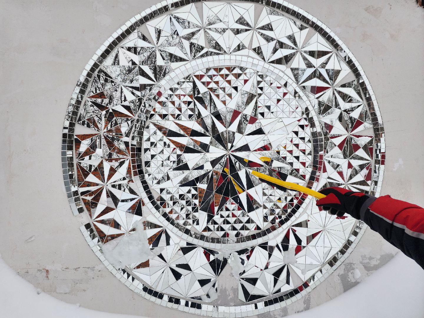 Серпухов, Подмосковье, зеркальная мозаика, мастер, уникальные панно, Парк Жемчужина,