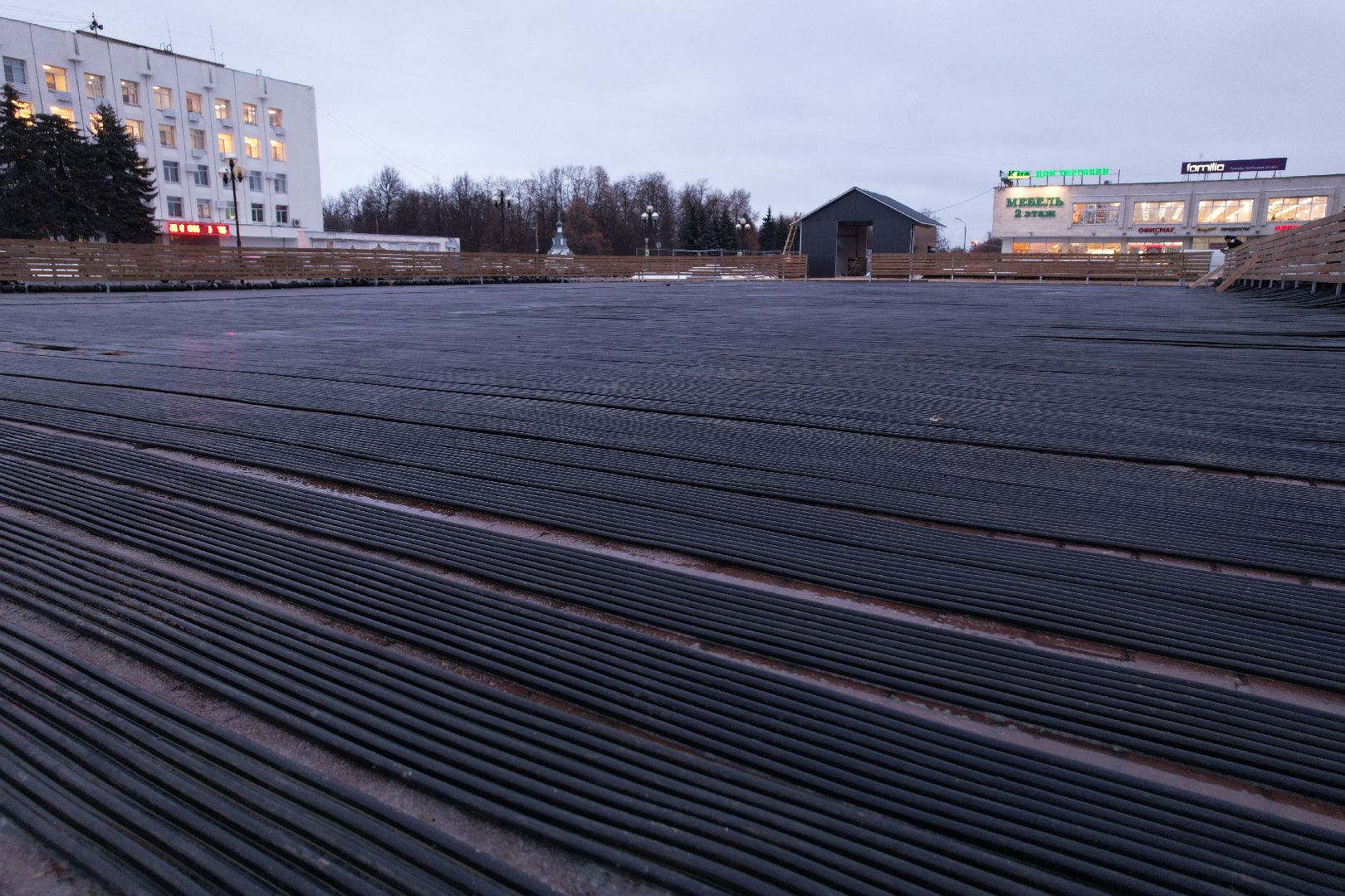 видео с коптера,