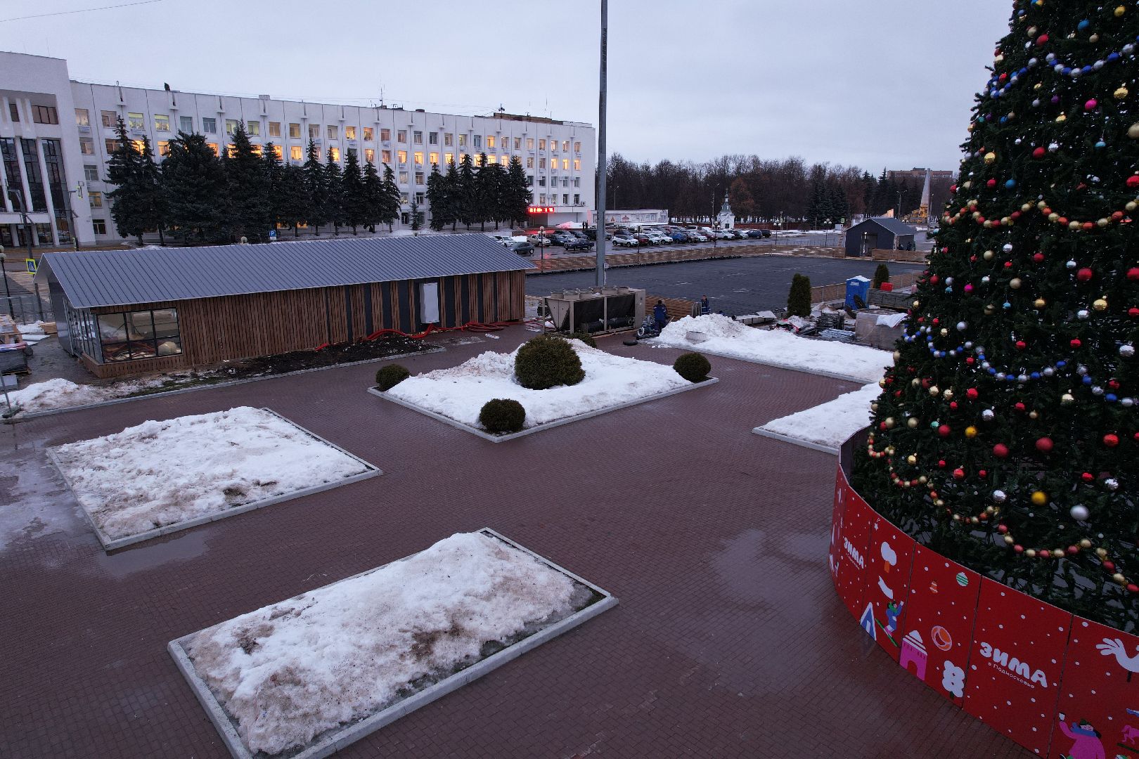 видео с коптера,