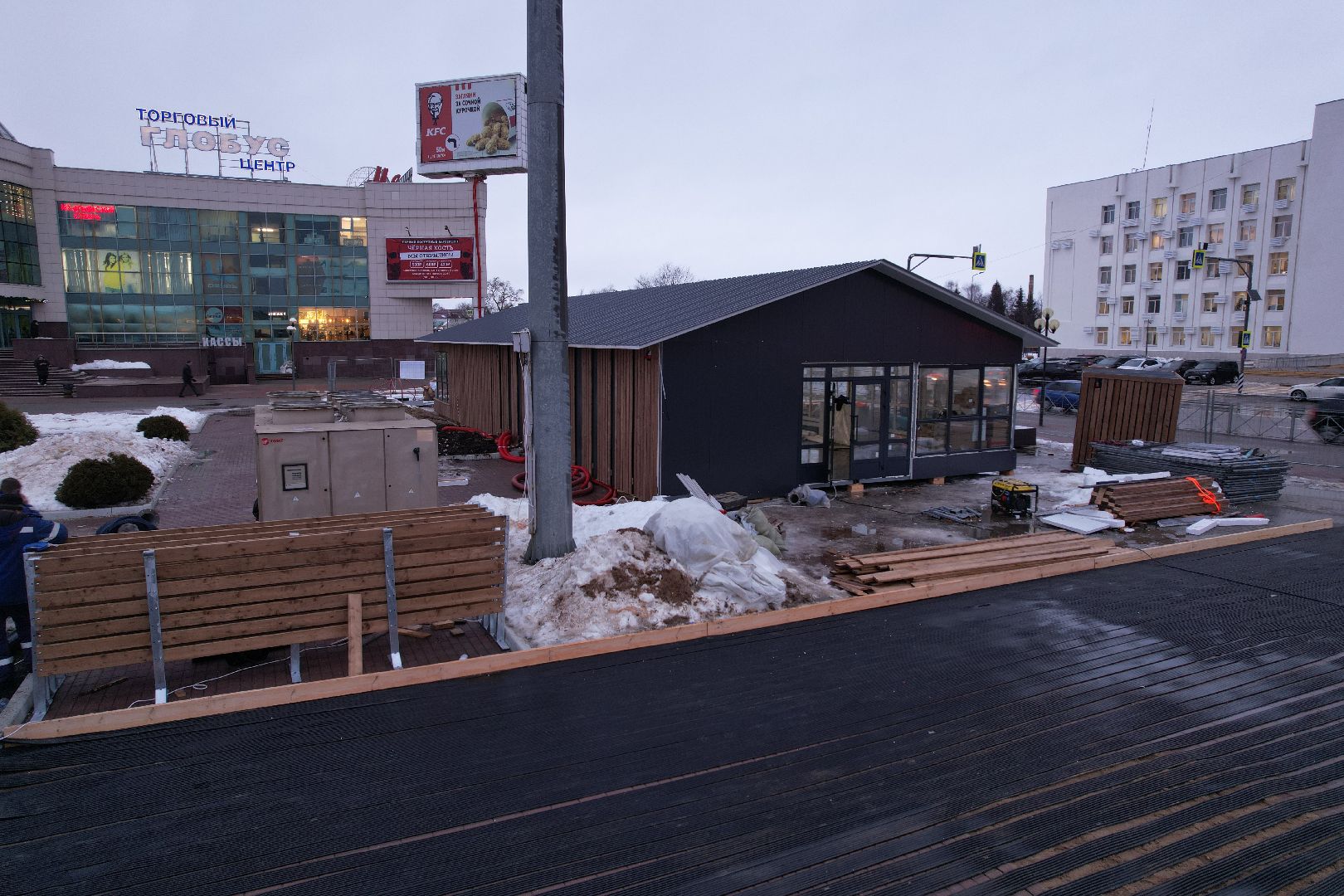 видео с коптера,