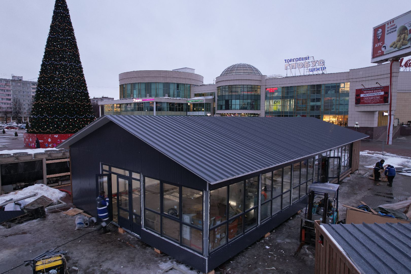 видео с коптера,