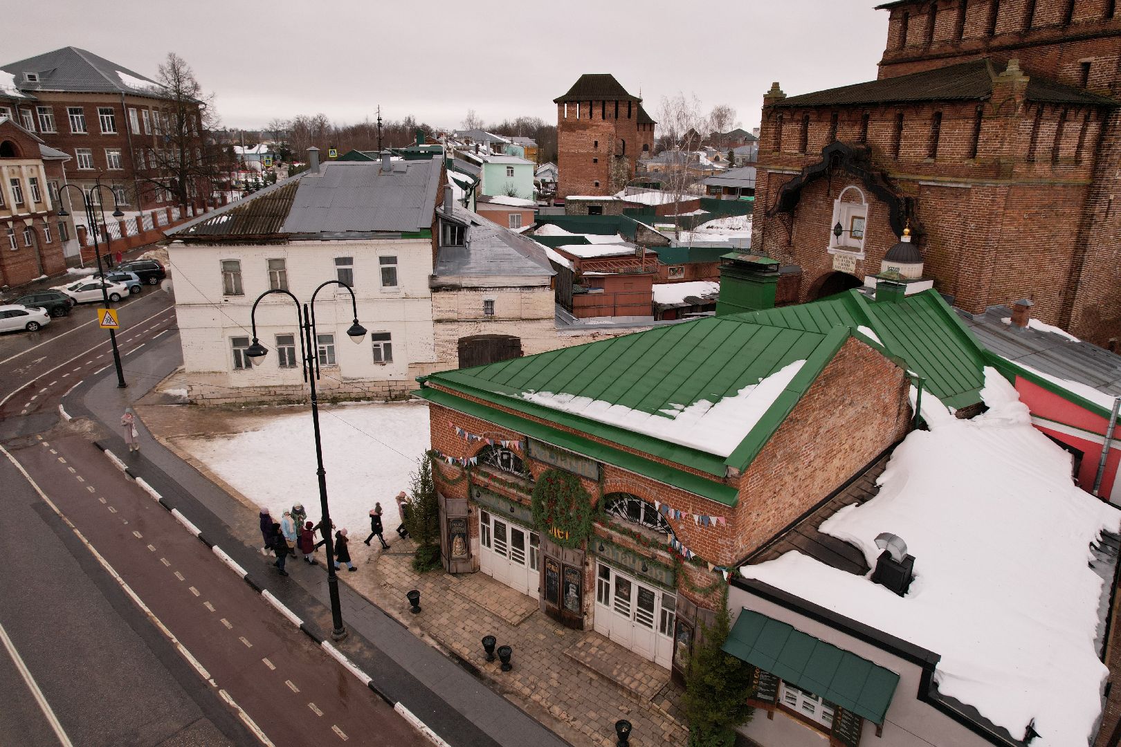 видео с коптера,