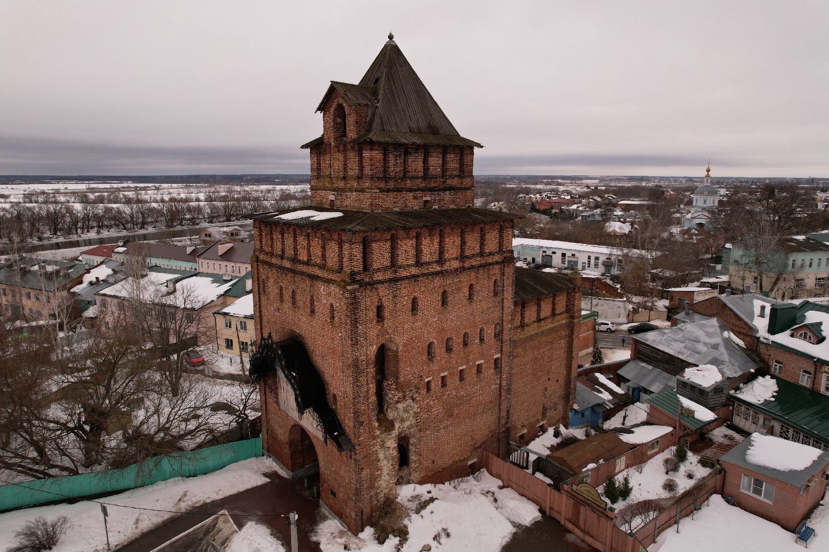видео с коптера,