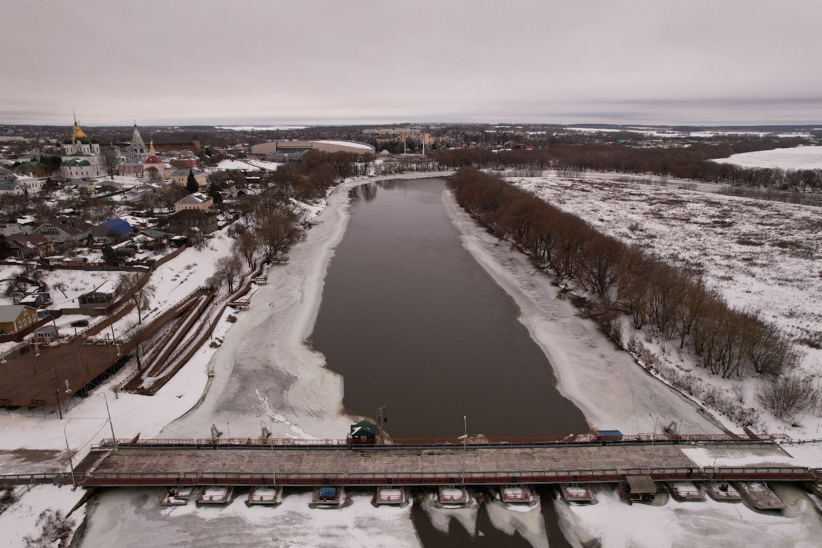 видео с коптера,