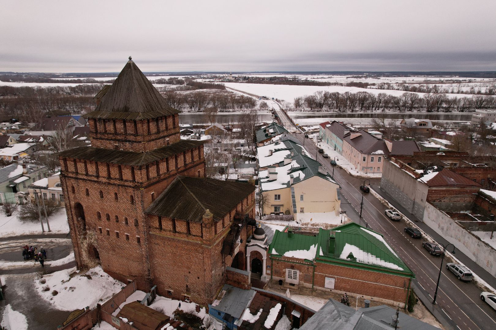 видео с коптера,