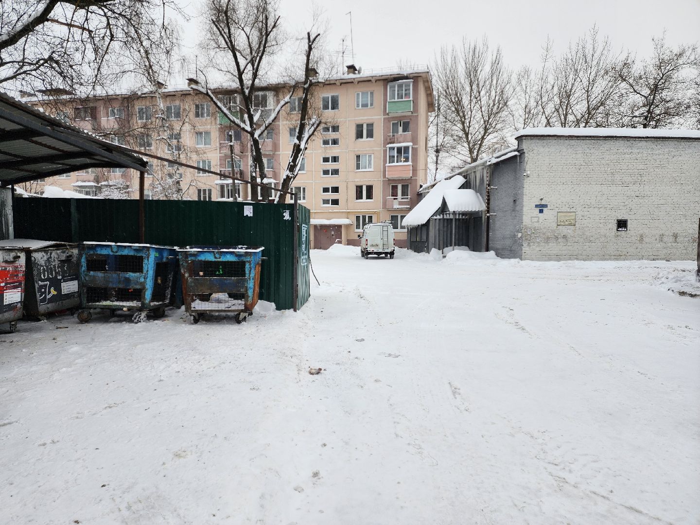 Раменское, жкх, контейнерная площадка на улице Леволинейной в поселке Быково,
