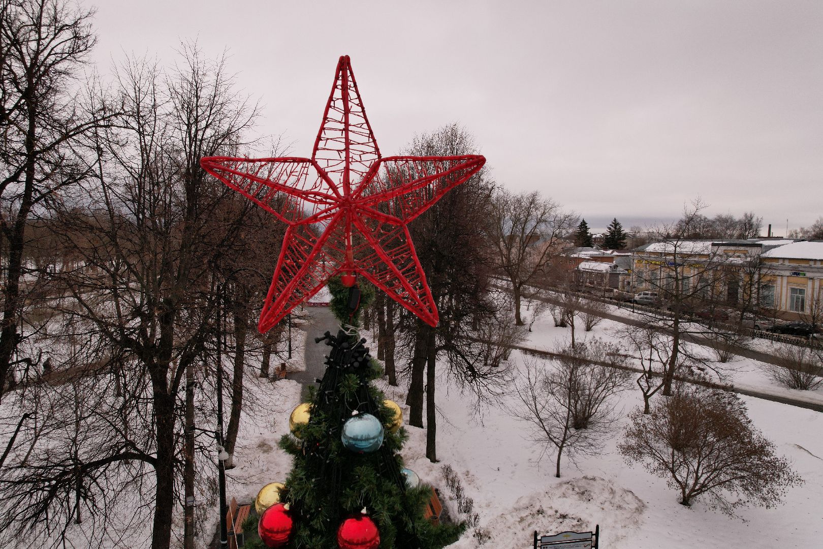 видео с коптера,