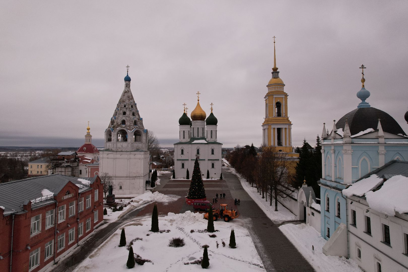 видео с коптера,