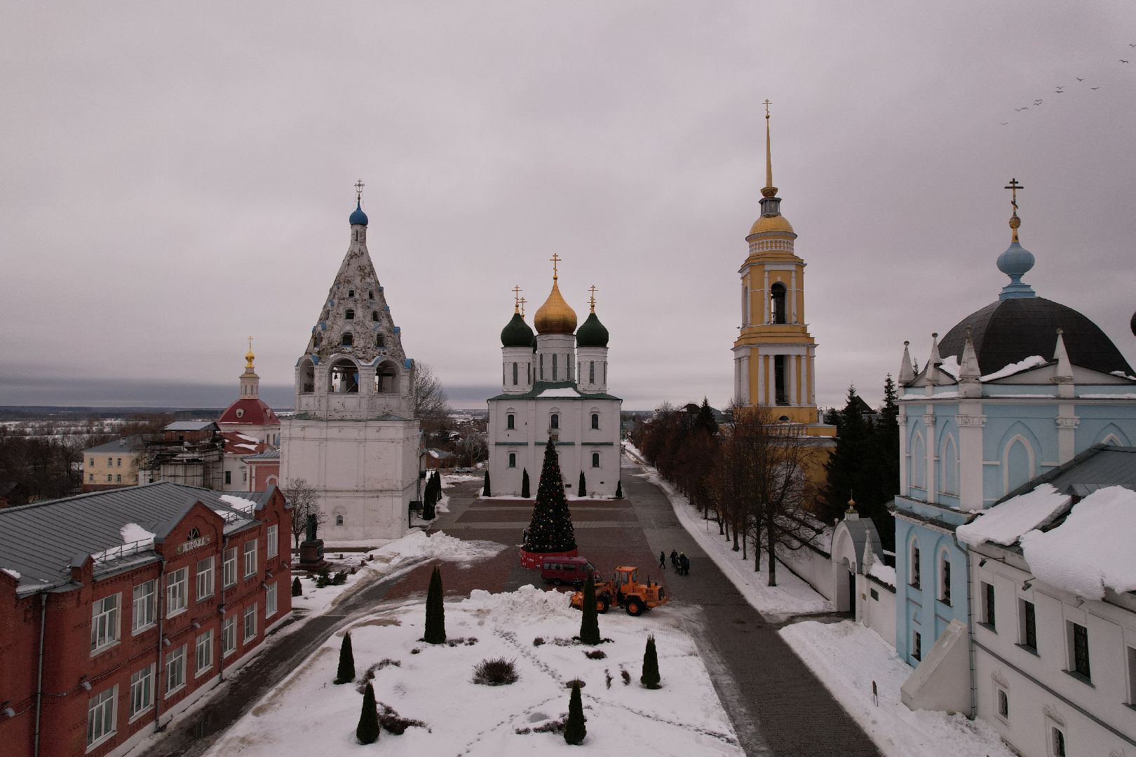 видео с коптера,
