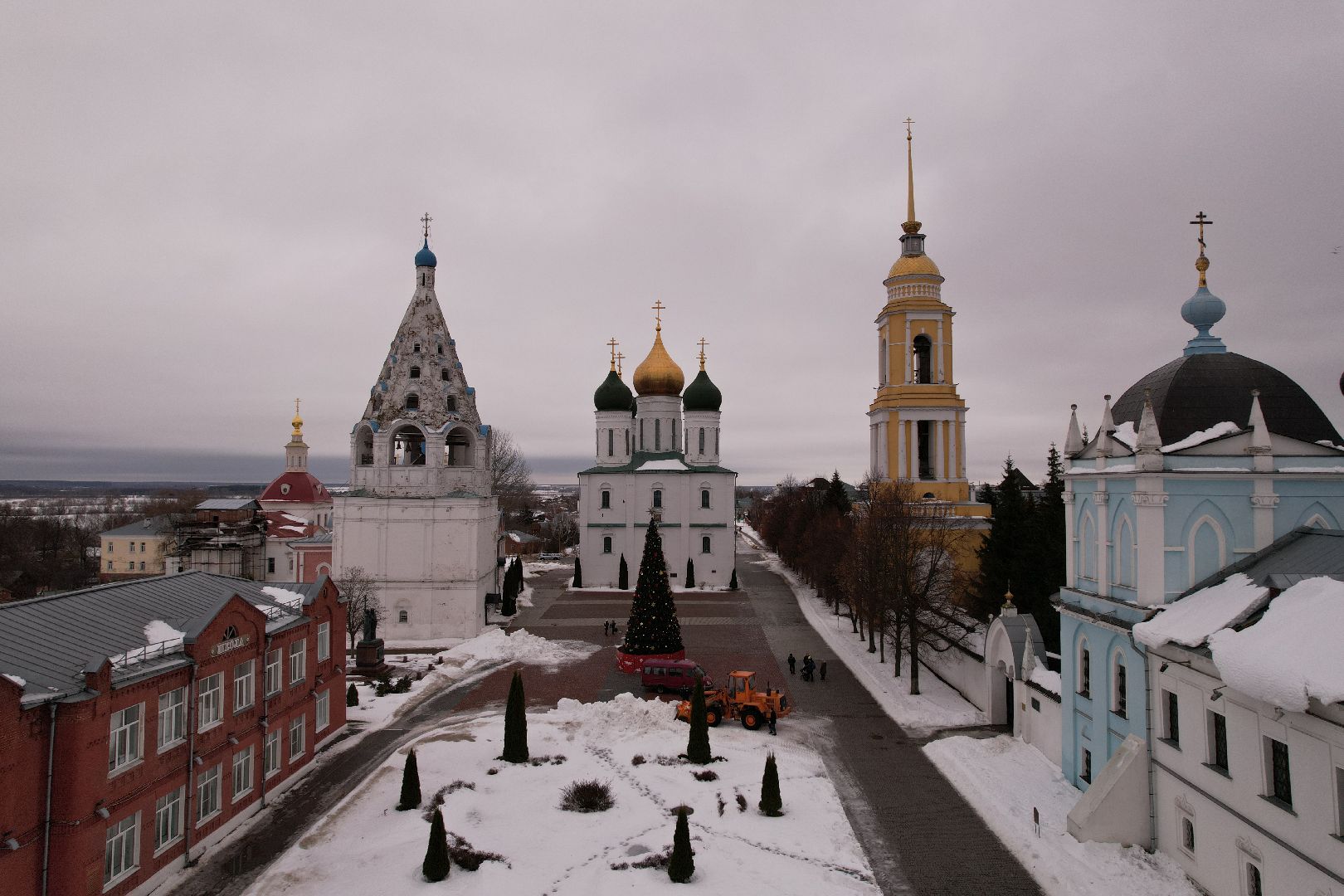 видео с коптера,