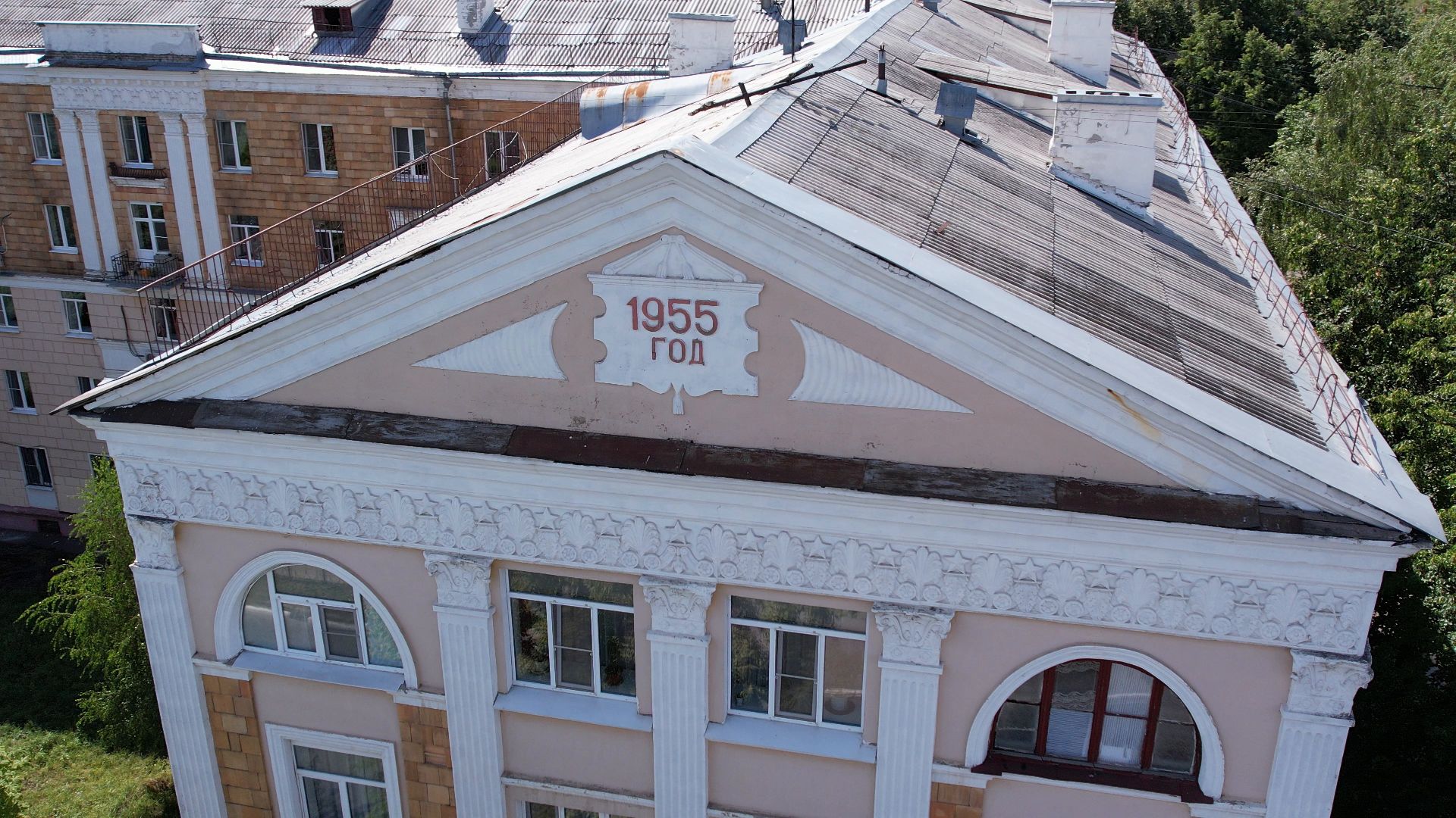 видео с коптера,