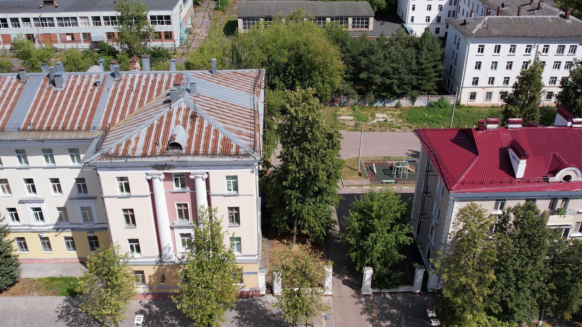 видео с коптера,