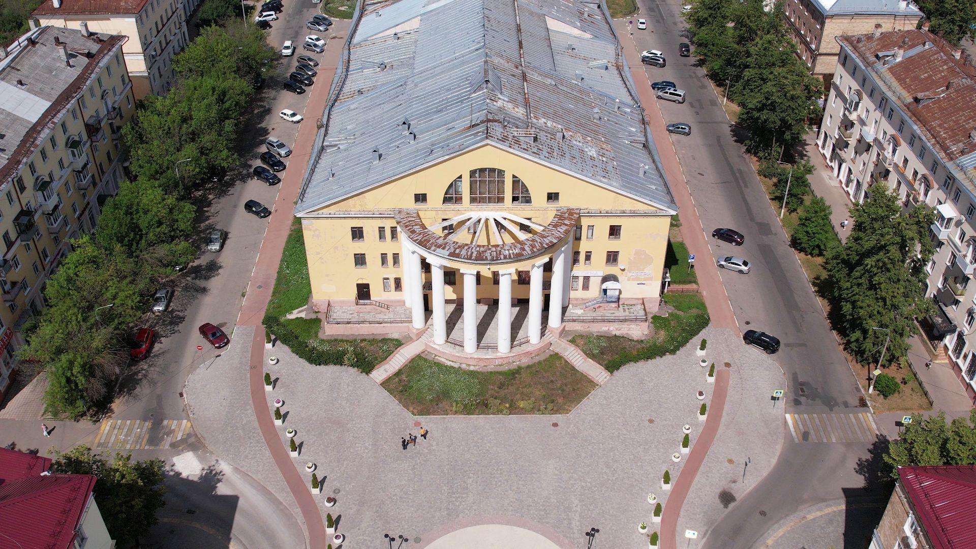 видео с коптера,