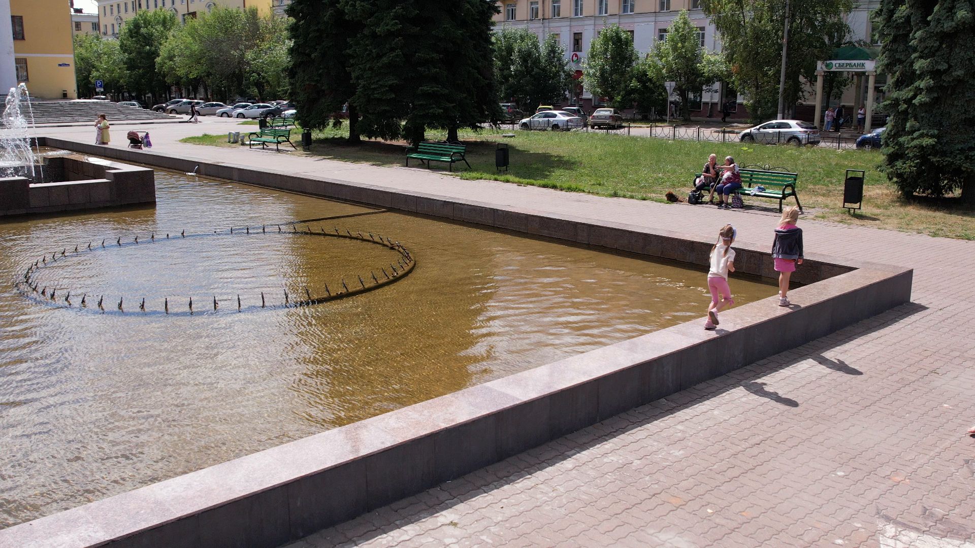 видео с коптера,