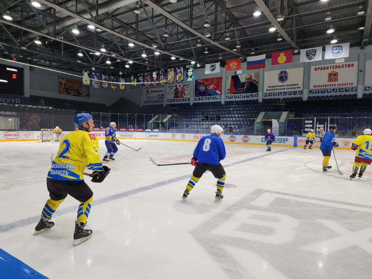 воскресенск, хоккей, спорт, пенсионеры, активное долголетие,