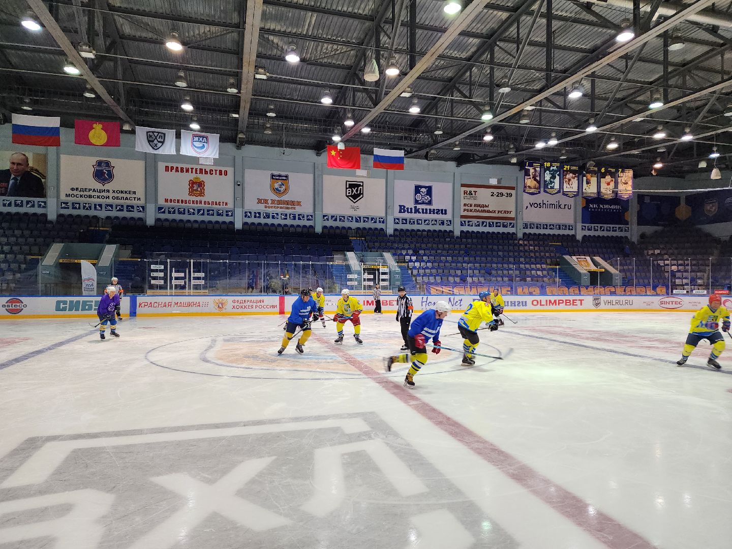 воскресенск, хоккей, спорт, пенсионеры, активное долголетие,