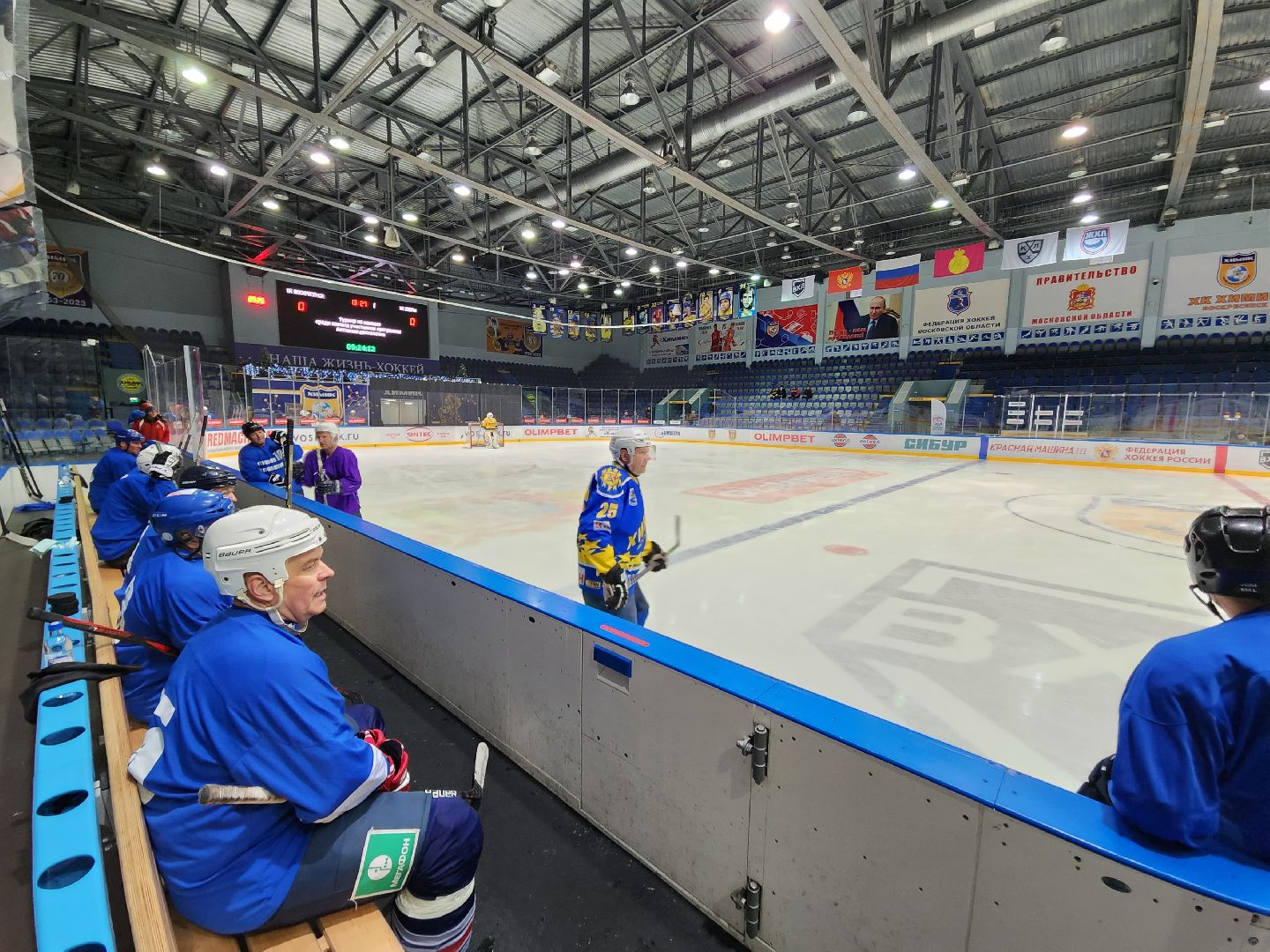 воскресенск, хоккей, спорт, пенсионеры, активное долголетие,