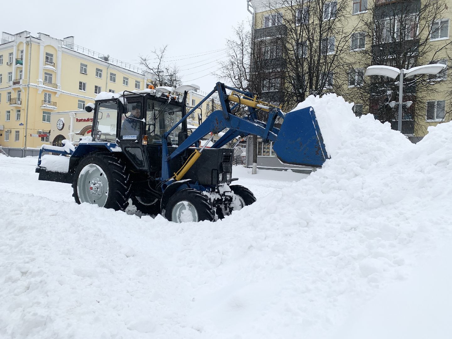 Балашиха, Подмосковье, ЖКХ, Снегопад, Снежный циклон Ваня»,