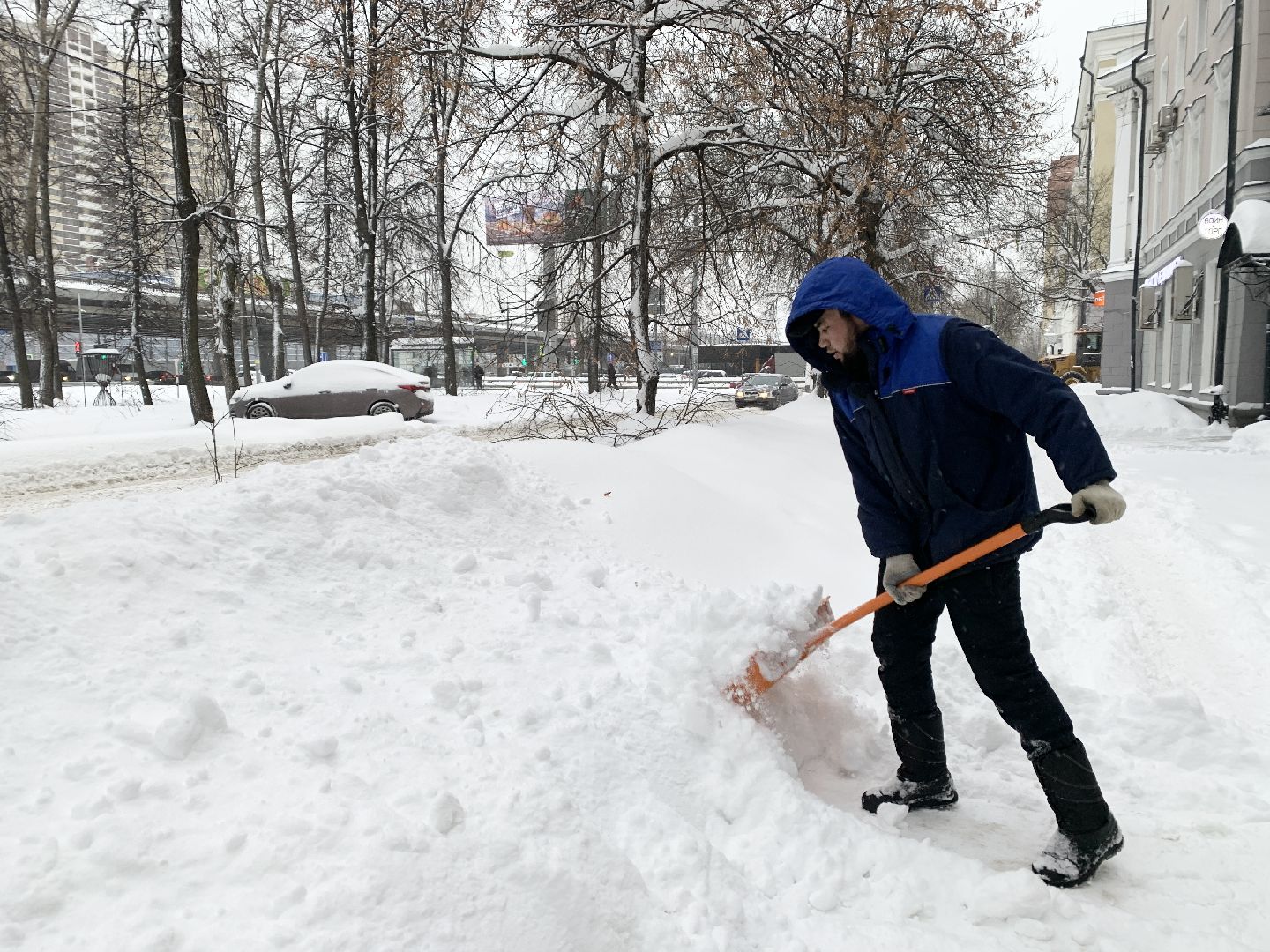 Балашиха, Подмосковье, ЖКХ, Снегопад, Снежный циклон Ваня»,