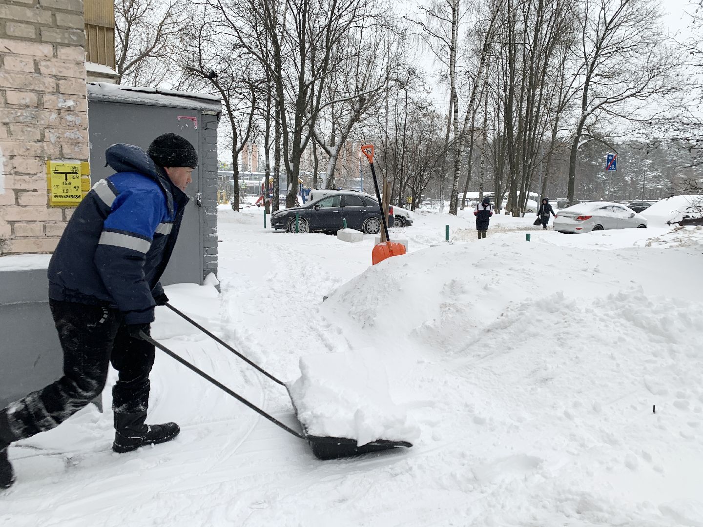 Балашиха, Подмосковье, ЖКХ, Снегопад, Снежный циклон Ваня»,