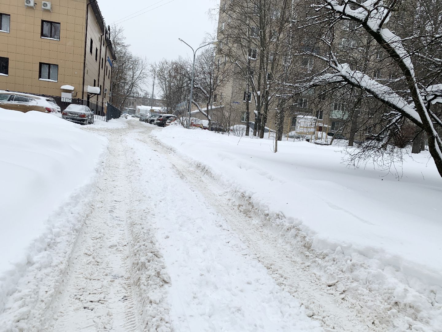 Балашиха, Подмосковье, ЖКХ, Снегопад, Снежный циклон Ваня»,