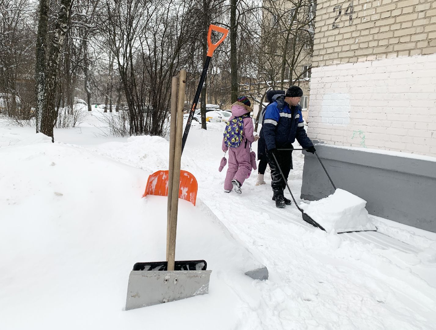 Балашиха, Подмосковье, ЖКХ, Снегопад, Снежный циклон Ваня»,