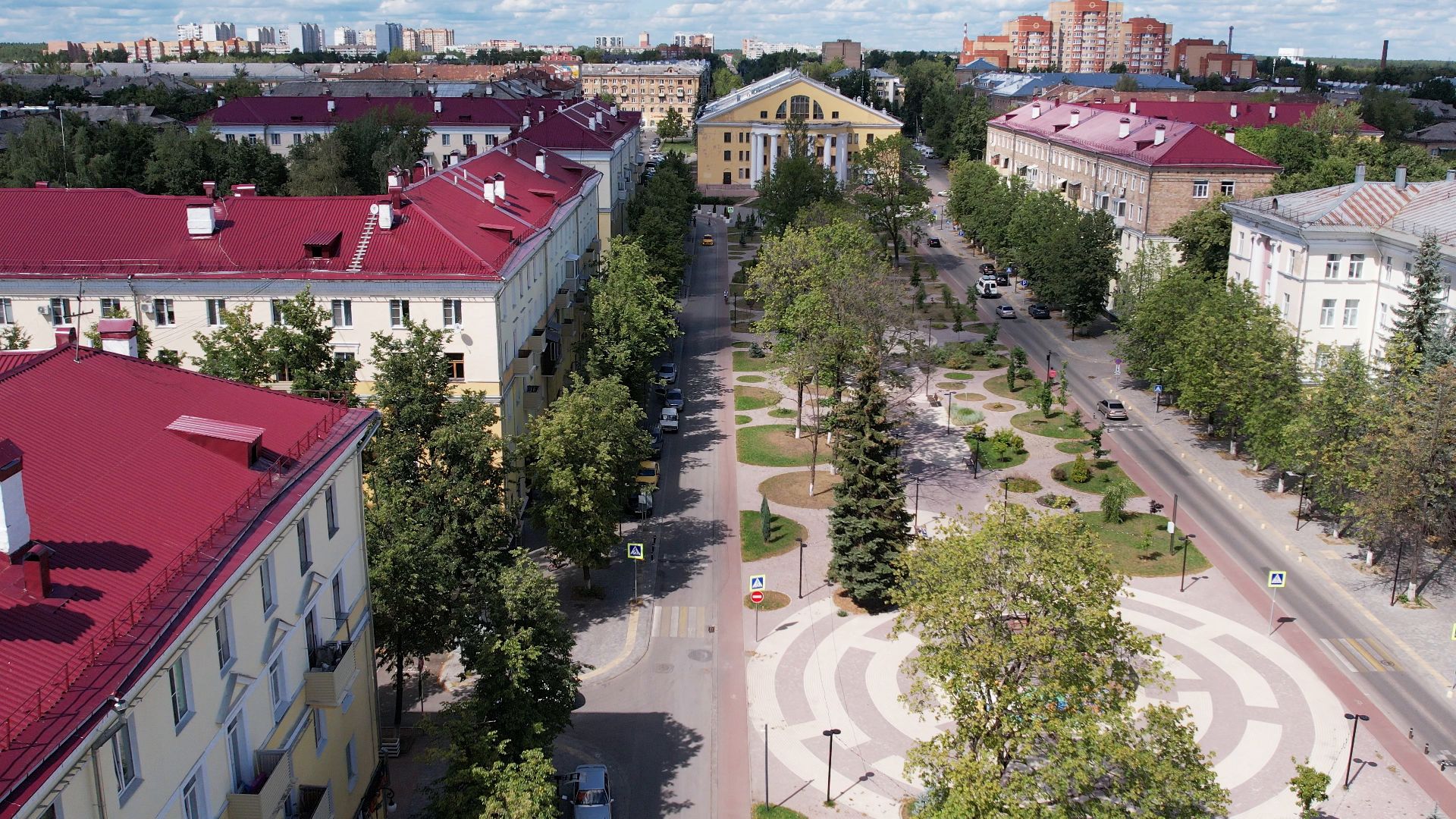 видео с коптера,